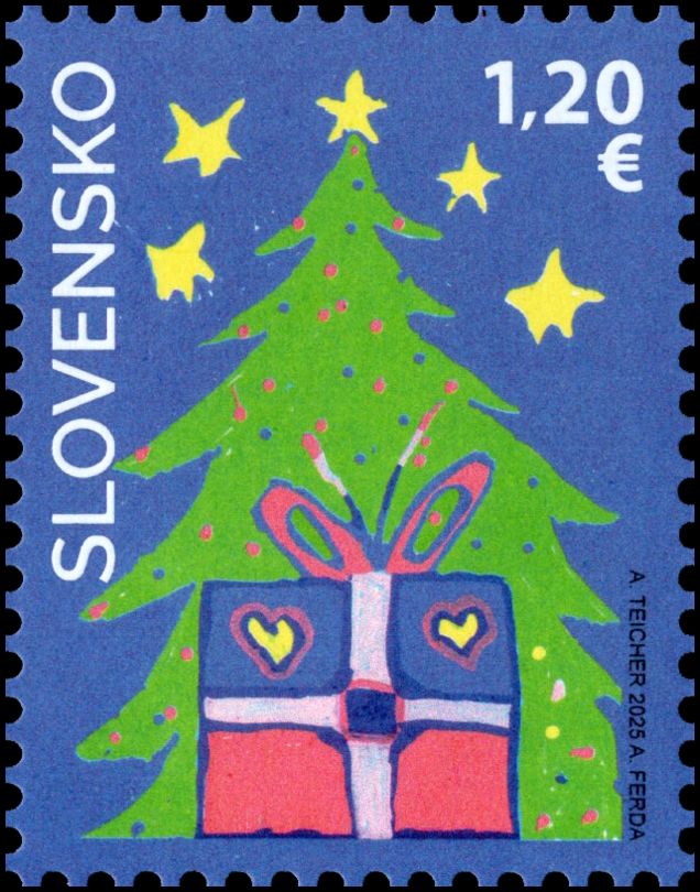 VP_Vianočná známka