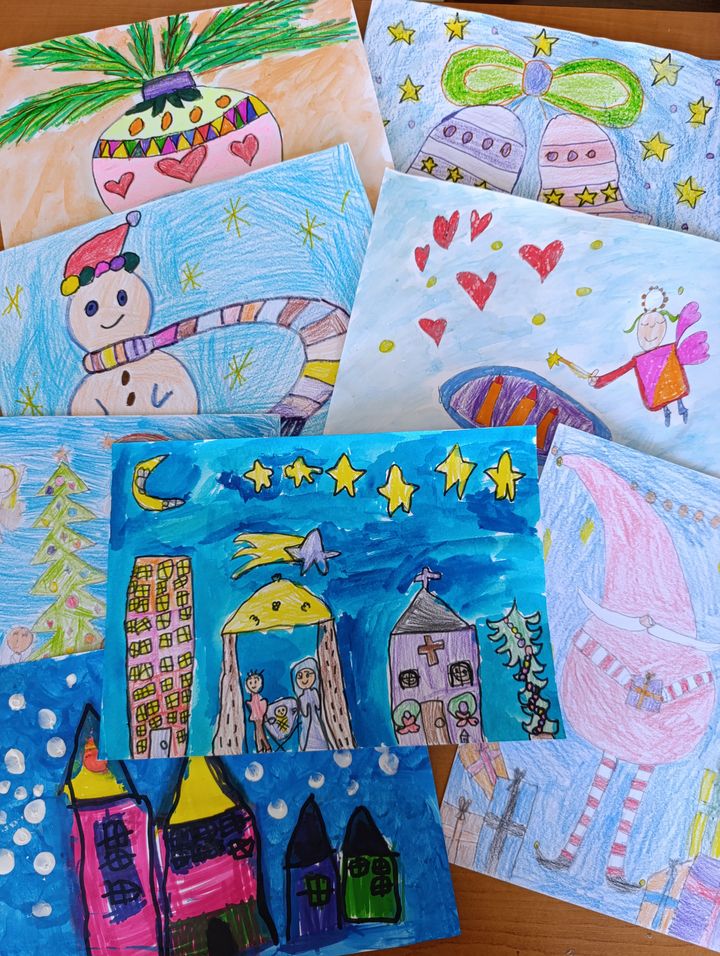 Foto_SP_Vianočná pošta_kresby