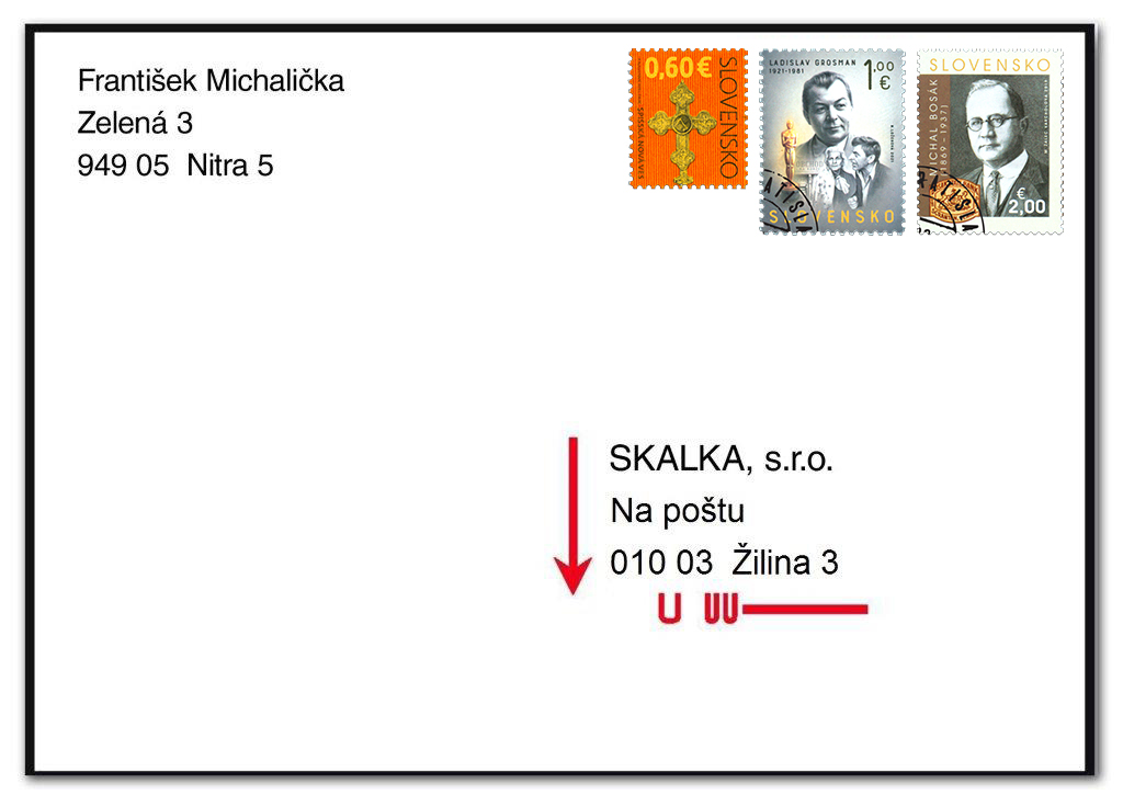 Slovenska pošta zabalenie a odoslanie balika z domu